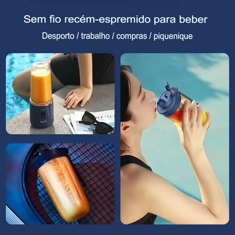 Mini Liquidificador Portátil Elétrico