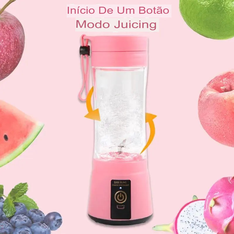 Novo Mini Liquidificador Portátil Elétrico Mini Shake