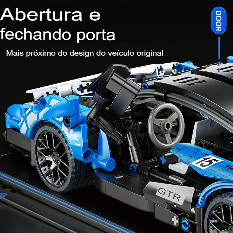 ToylinX Bloco de Construção  Carro para Meninos Infantil -548 Peças