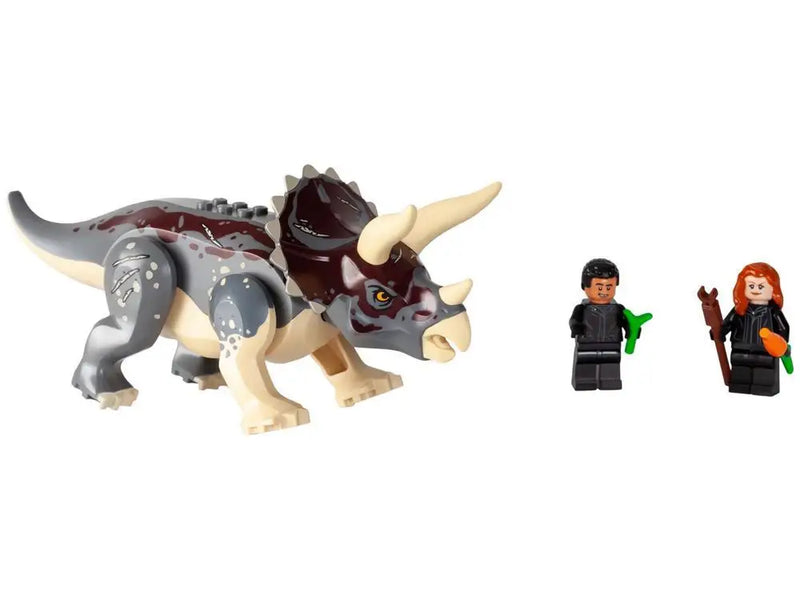 LEGO Jurassic World Dominion Emboscada de Triceratops