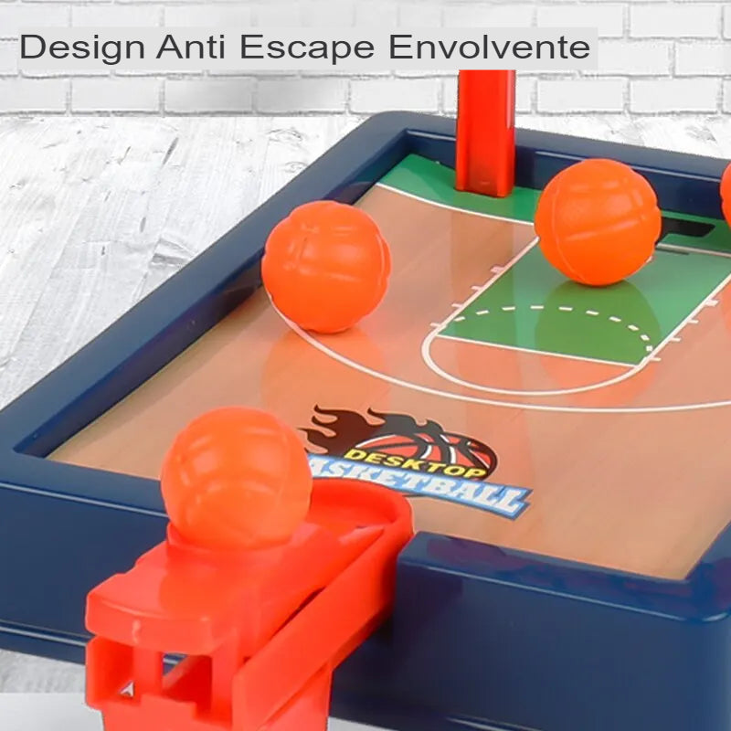 Mini Basketball Stand - Jogo de Basquete Mini Mesa Portátil para Viagem