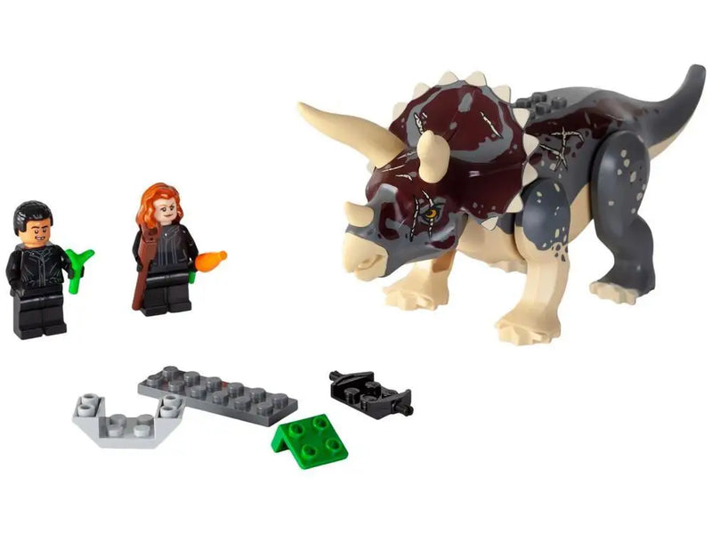 LEGO Jurassic World Dominion Emboscada de Triceratops