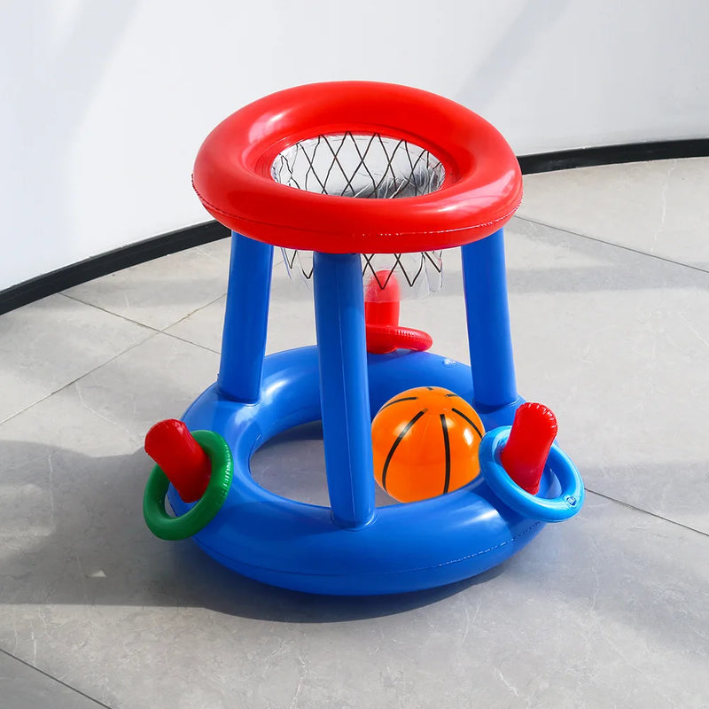 Cesta De Basquete Flutuante Para Piscina