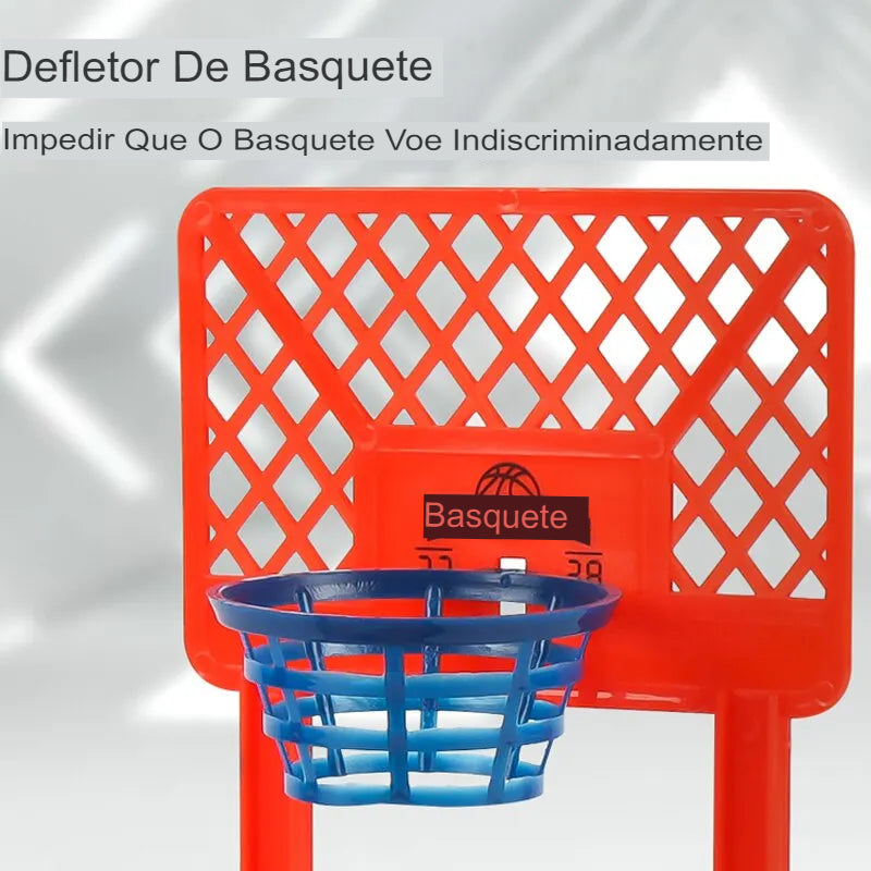 Mini Basketball Stand - Jogo de Basquete Mini Mesa Portátil para Viagem