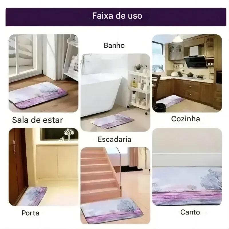 Tapete Peludo Felpudo Para Sala